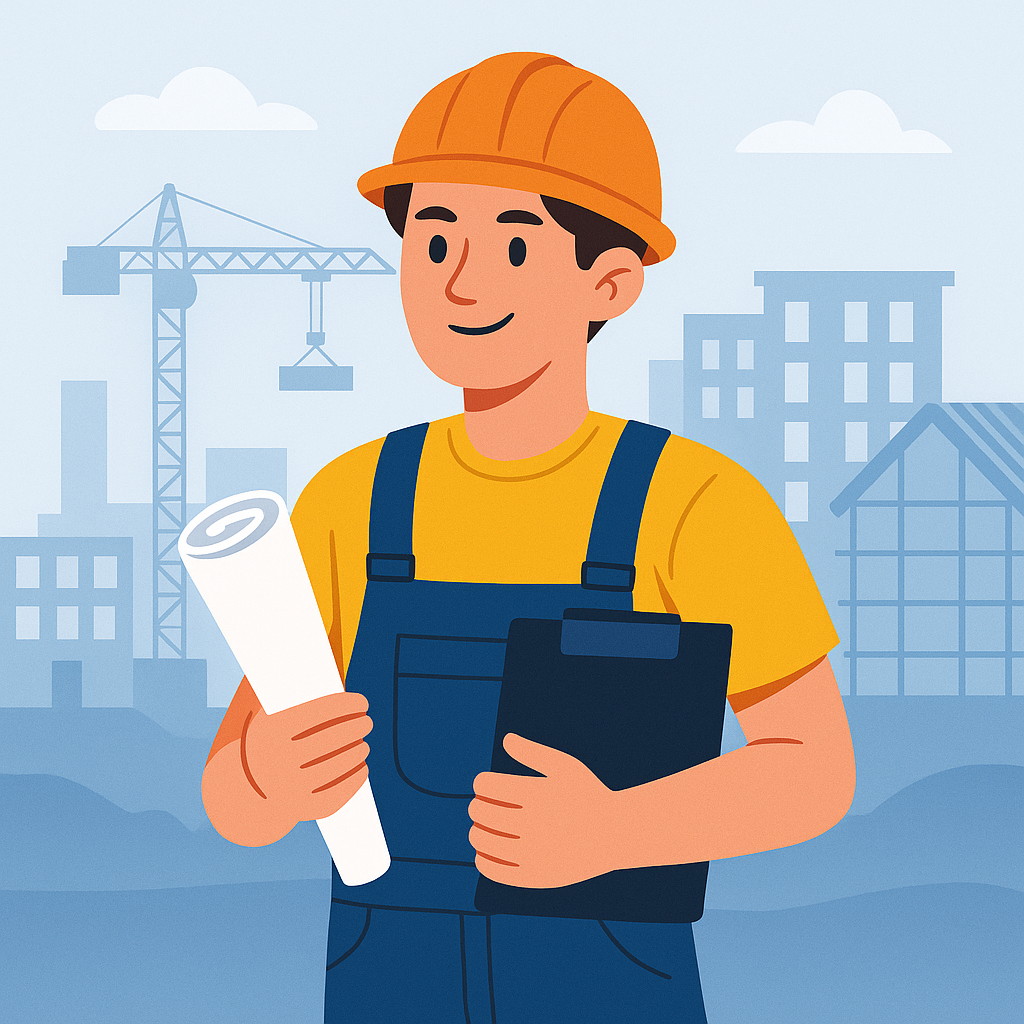 Premier chantier en stage