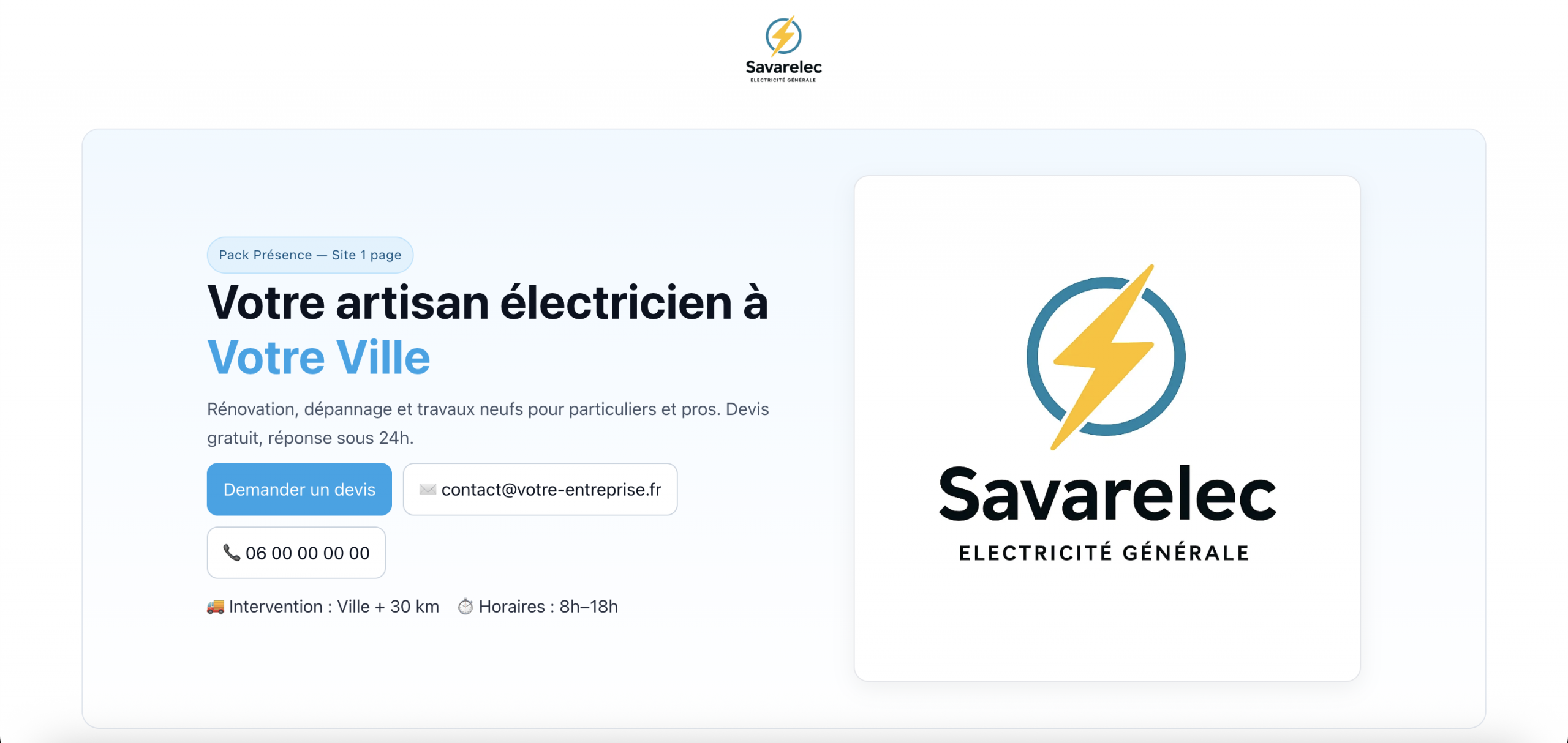 Aperçu Site Essentiel